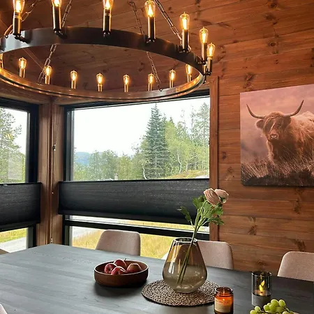 度假居 Modern Between Two Lifts In Sirdal Tjorhom